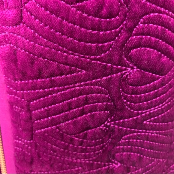 NEW!Ted Baker Bartel Quilted Velvet Bomber Jacket - Picture 16 of 16